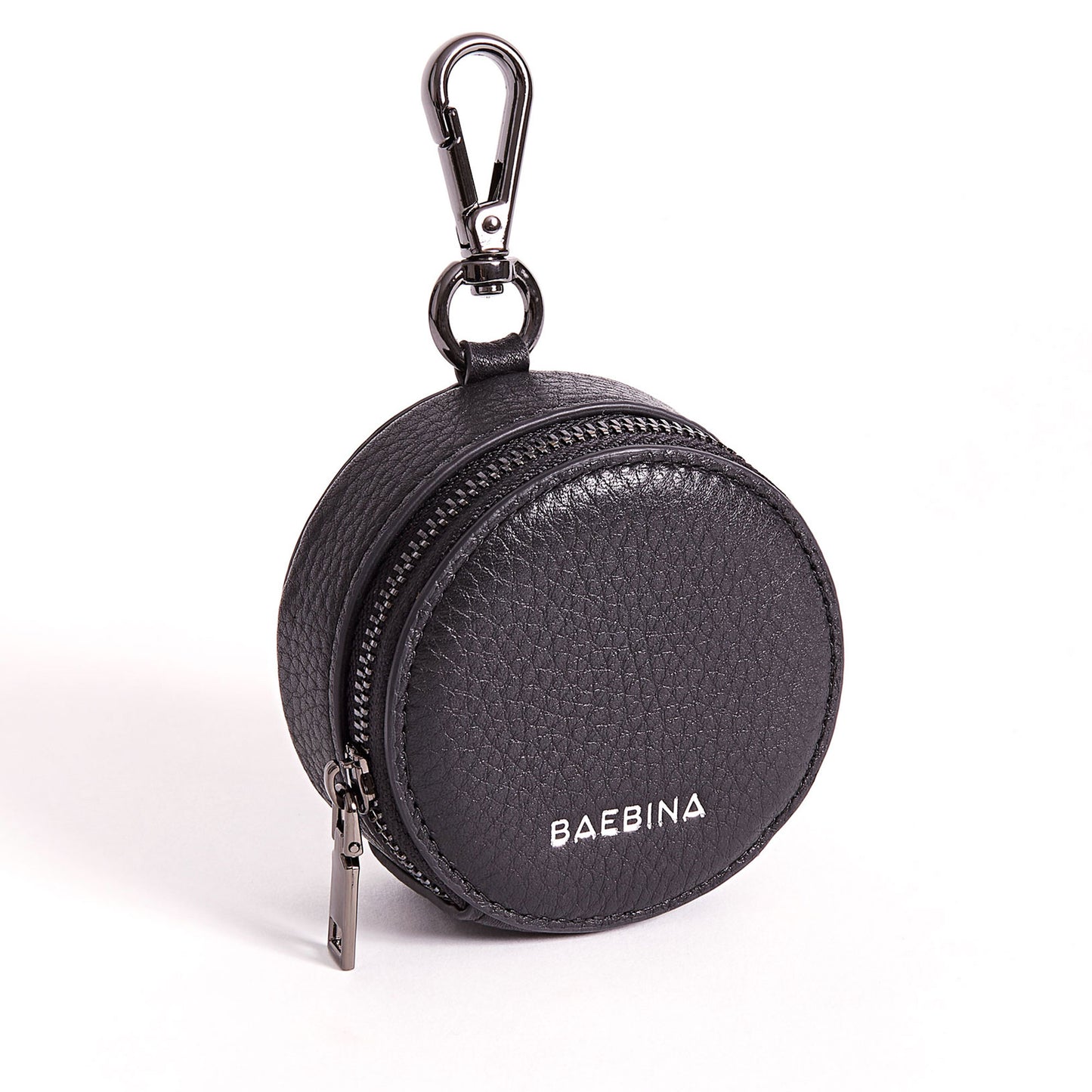 Leather dummy pacifier case and coin purse