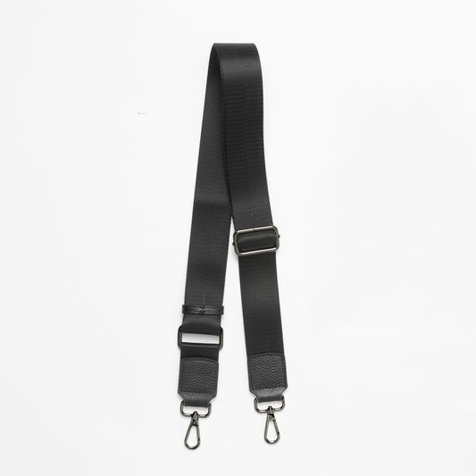 Webbed shoulder strap for crossbody bag