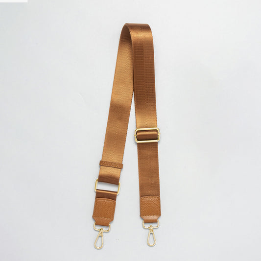 Webbed shoulder strap for crossbody bag