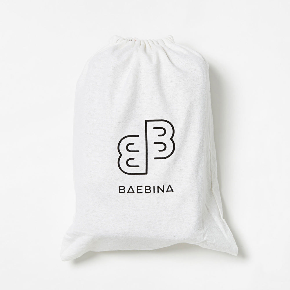 Baebina baby bag in dustbag